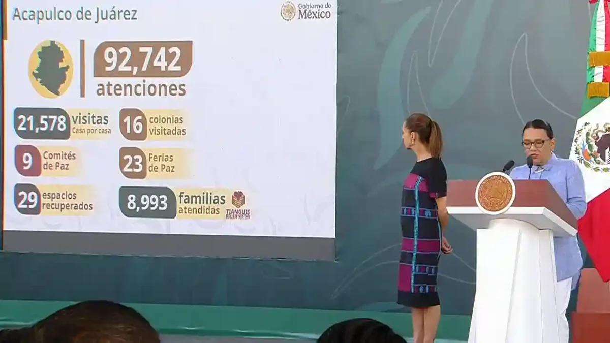 Rosa Icela Rodríguez reuniones regionales Guerrero