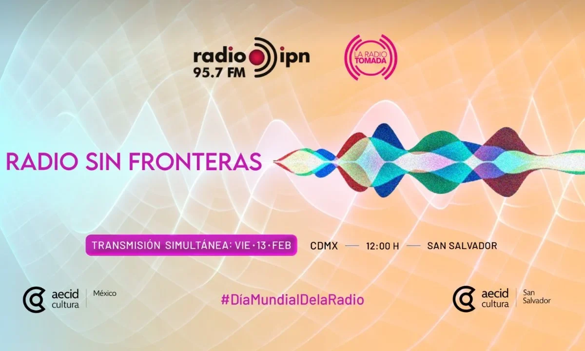 La AECID, a través de sus Centros Culturales en México y El Salvador, organiza una emisión conjunta con IPN Radio que reunirá a profesionales de la radio.