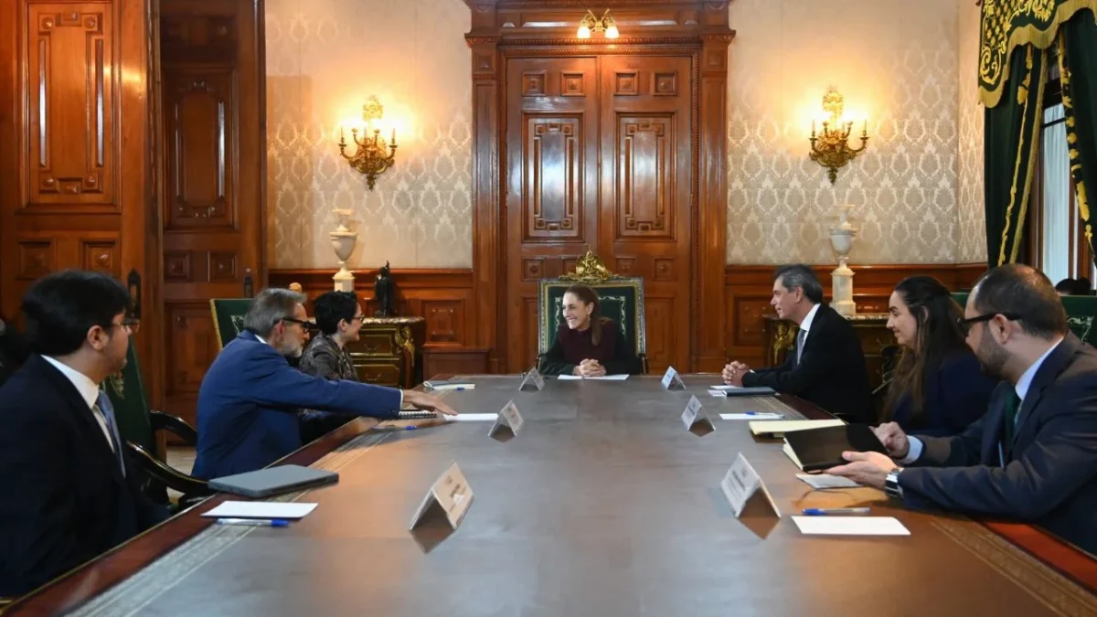 Dialoga Sheinbaum con Ceo de S&P Global sobre inteligencia artificial