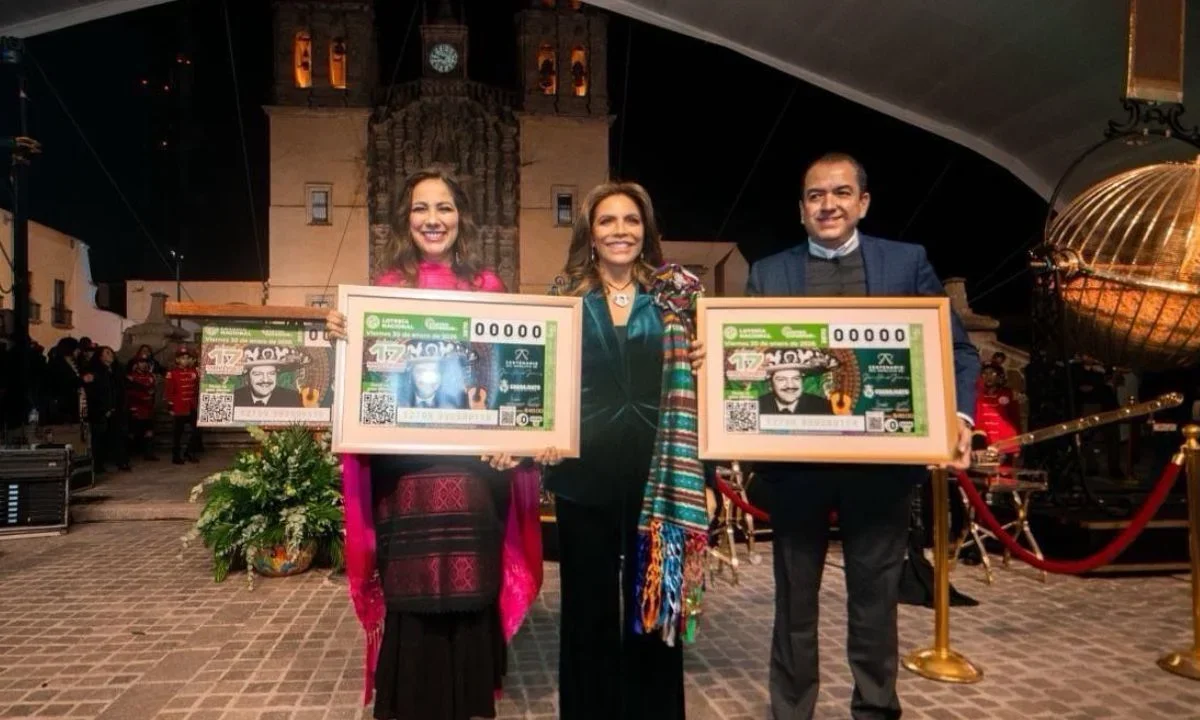 Lotenal realiza sorteo en conmemoración de José Alfredo Jiménez