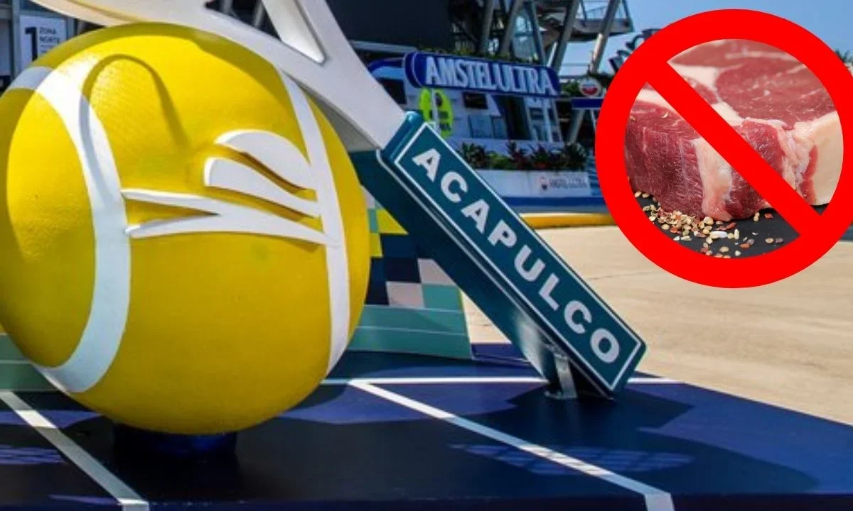 El Abierto Mexicano de Tenis confirmó que no darán carnes rojas a los deportistas durante el torneo a realizar la última semana de febrero.