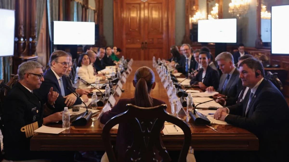 Sheinbaum recibió a integrantes del gabinete del primer ministro de Canadá, Mark Carney para avanzar en un plan de cooperación económica.