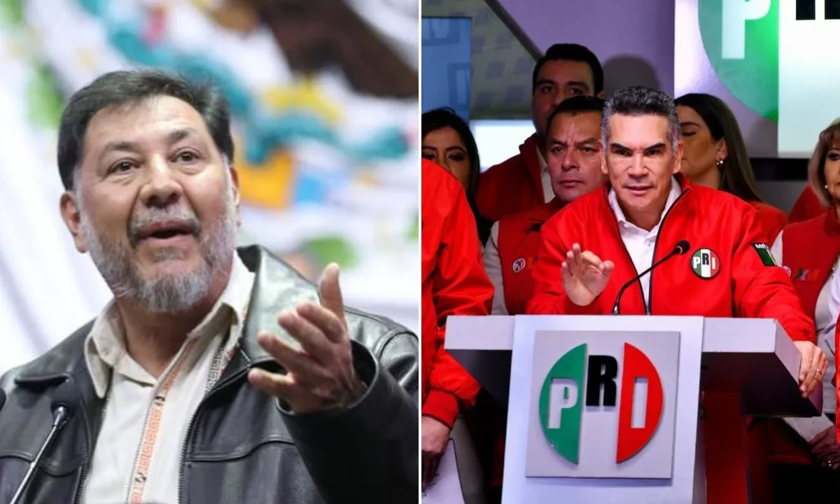 El pleito entre el senador de Morena, Gerardo Fernández Noroña y el priista, Alejandro 'Alito' Moreno, parece no acabarse.