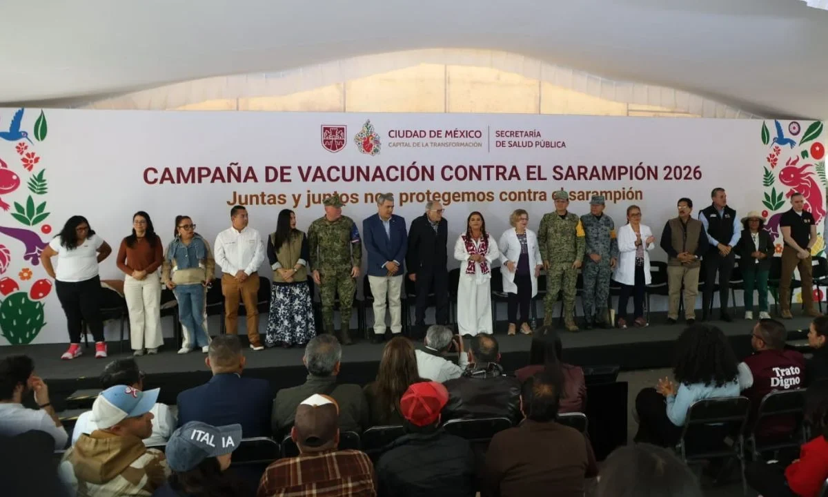 CDMX suma 166 contagios de sarampión, 122 en 2026