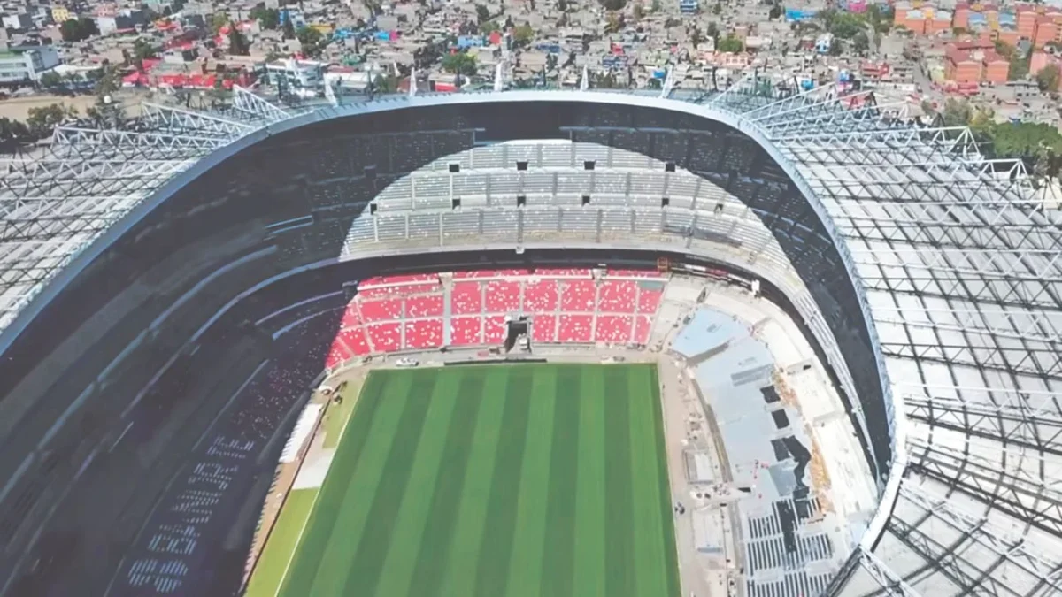 Los trabajos de remodelación en el Estadio Banorte (Estadio Azteca) continúan de cara a la reinauguración y rumbo al Mundial 2026.