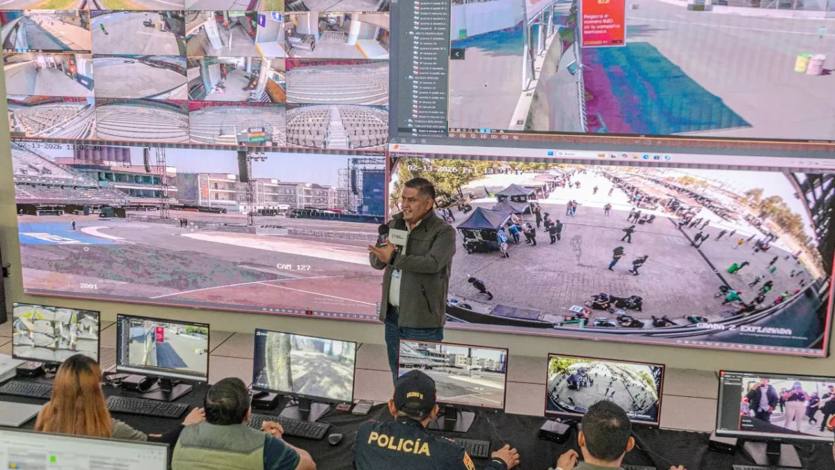 El centro de mando que supervisa la seguridad en los inmuebles de Ocesa, entre ellos el Estadio GNP, se ha convertido en un referente tecnológico para espectáculos masivos.