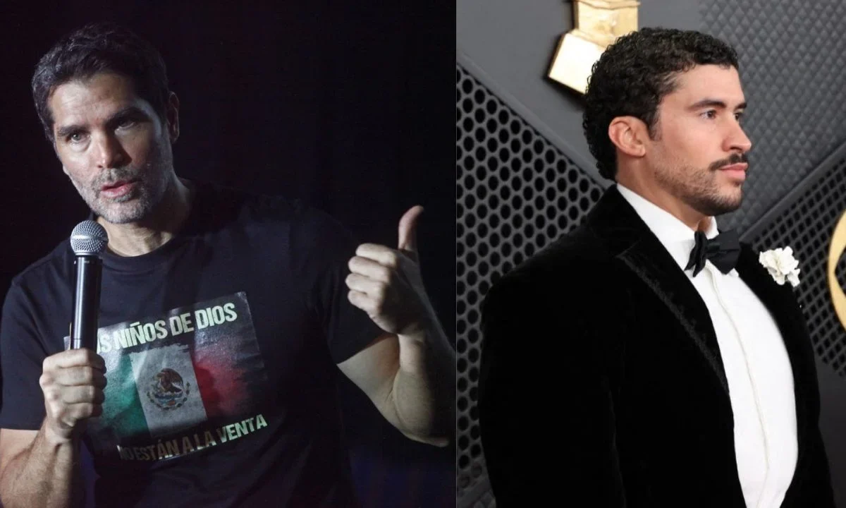 Eduardo Verástegui arremetió contra Bad Bunny luego de su discurso contra el ICE en los Premios Grammy, ‘es basura tóxica’, dijo.