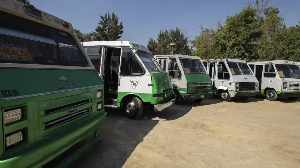 microbuses Clara Brugada