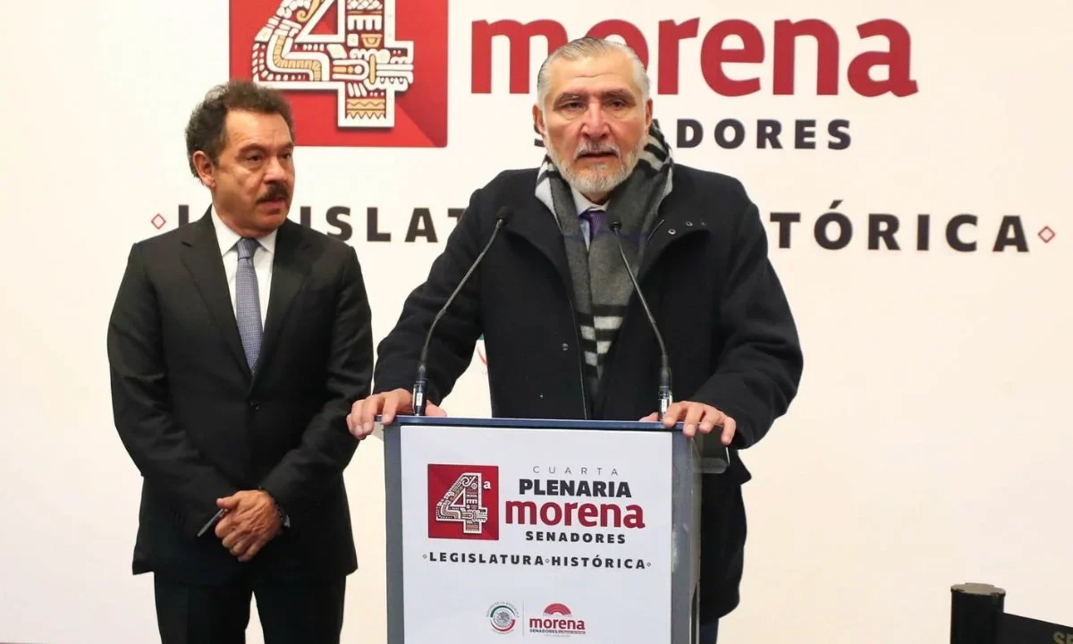 Alejandro Moreno, líder del PRI, aseguró que la salida de Adán Augusto López exhibe la división interna de Morena y su poco liderazgo.