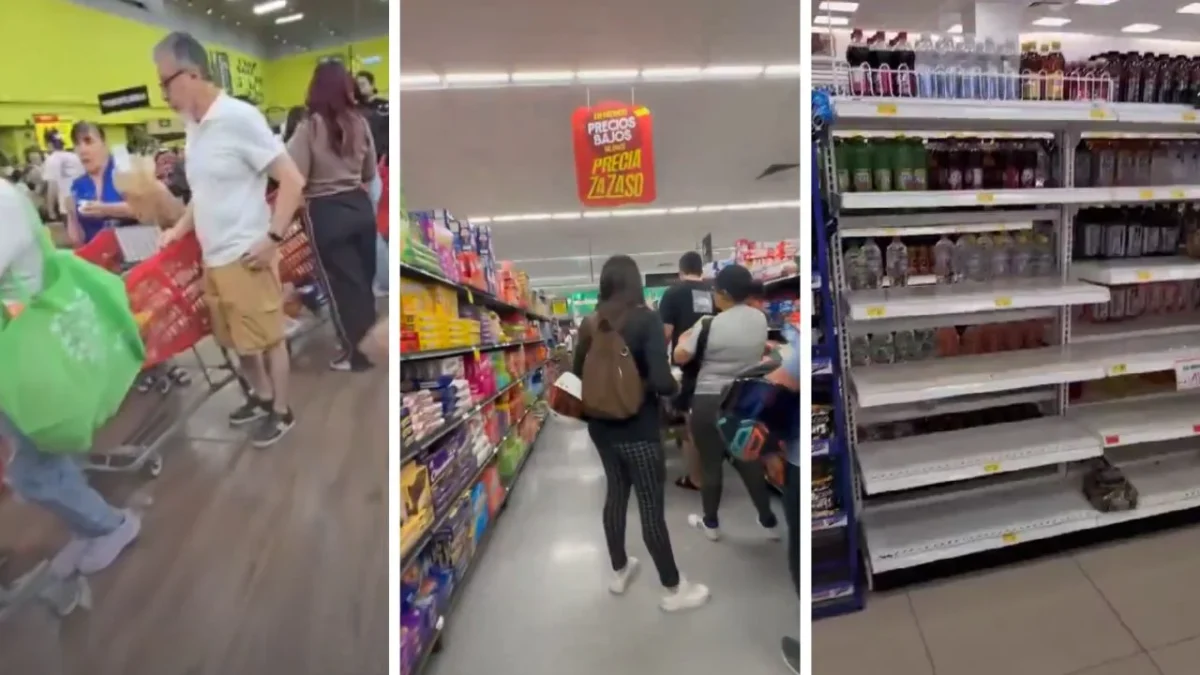 Ante el temor que persiste en habitantes de Jalisco por violencia desatada tras caída de ‘El Mencho’, reportan compras de pánico.