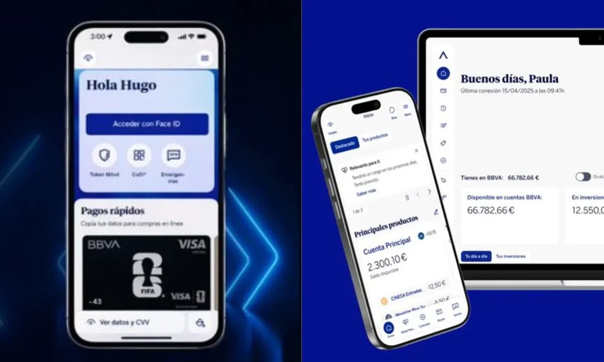 BBVA México alcanzó 27 millones de clientes digitales y superó los 1,111 millones de accesos en febrero de 2026.
