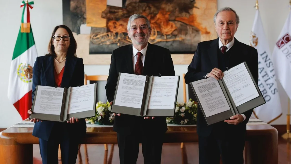 El Colegio de México firmó un convenio de colaboración entre el Instituto Matías Romero (IMR) y el Colmex.