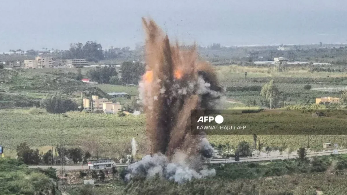 Ejército de Israel ataca un puente en el sur de Líbano