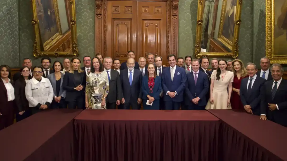 empresarios mexicanos Sheinbaum 100mdd