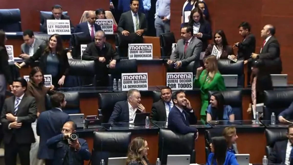 En el pleno del Senado inició la discusión del Plan B que en materia electoral propone adelantar la consulta de revocación de mandato a 2027.