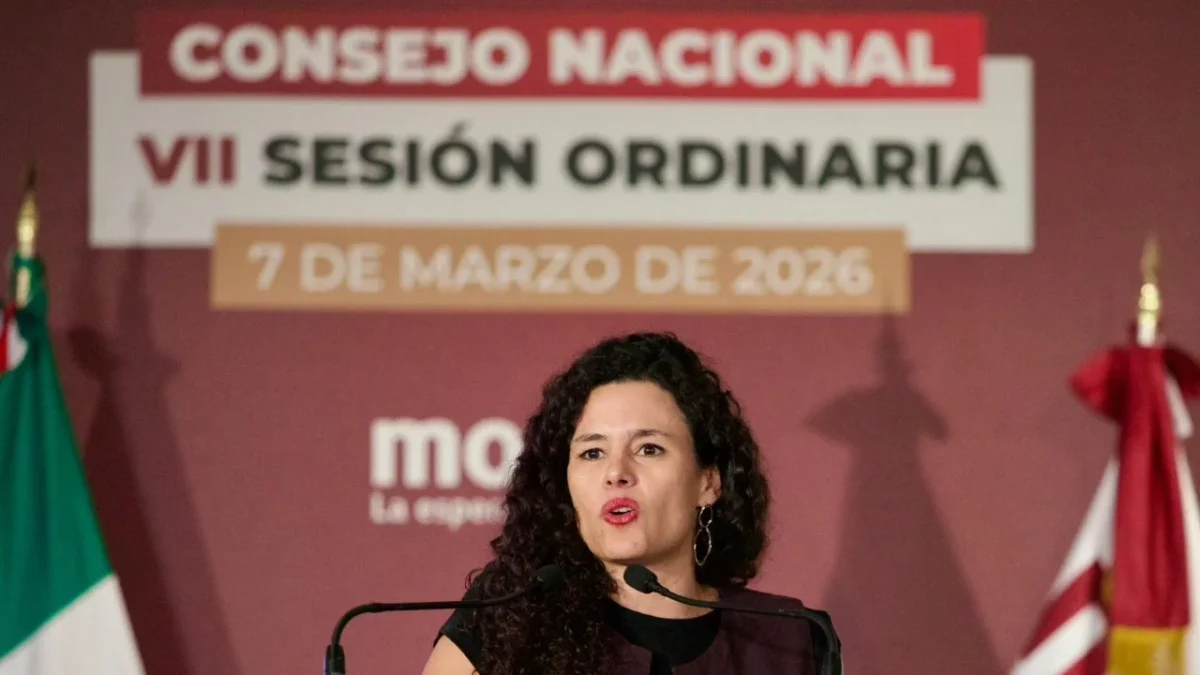Luisa María Alcalde exhortó al Consejo Nacional de Morena a respaldar la iniciativa de reforma electoral presentada por la presidenta Claudia Sheinbaum.