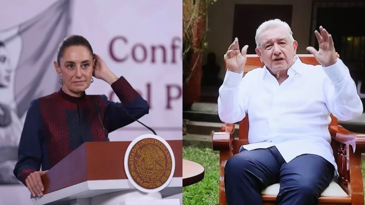 Durante su gira por el Edomex, Sheinbaum fue cuestionada sobre los rumores de la salud y presunta hospitalización del expresidente AMLO.