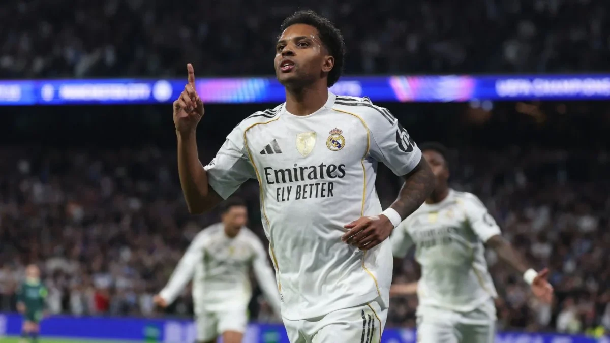 El futbolista brasileño Rodrygo sufrió una rotura de ligamentos y de menisco, informó el Real Madrid, se perderá el Mundial 2026.