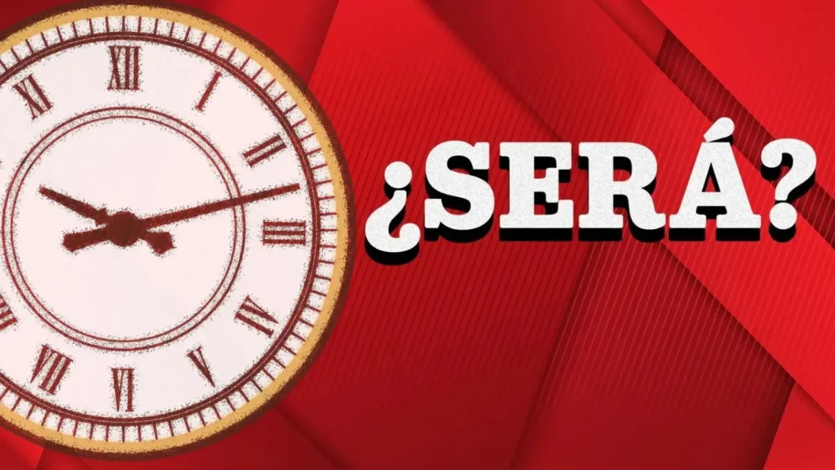 ¿Será?