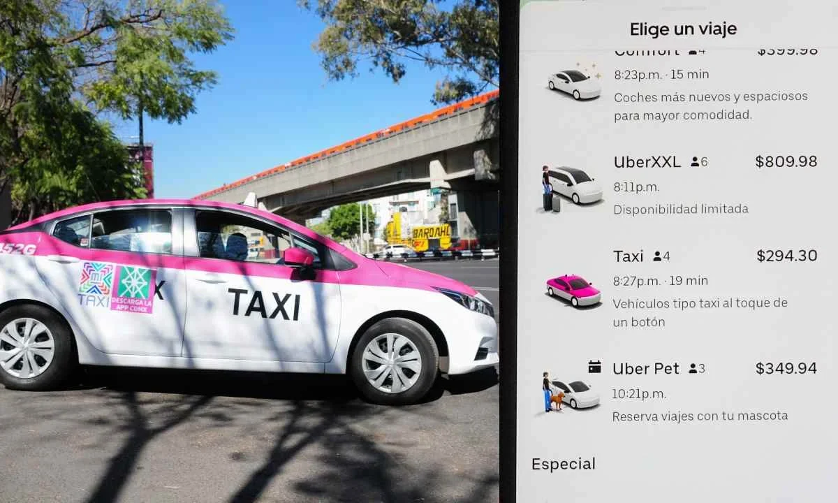 Tras el anuncio de alianza entre Uber y MX Taxi, la Semovi de la CDMX informó que el servicio de taxis concesionados a través de la aplicación no está autorizado.