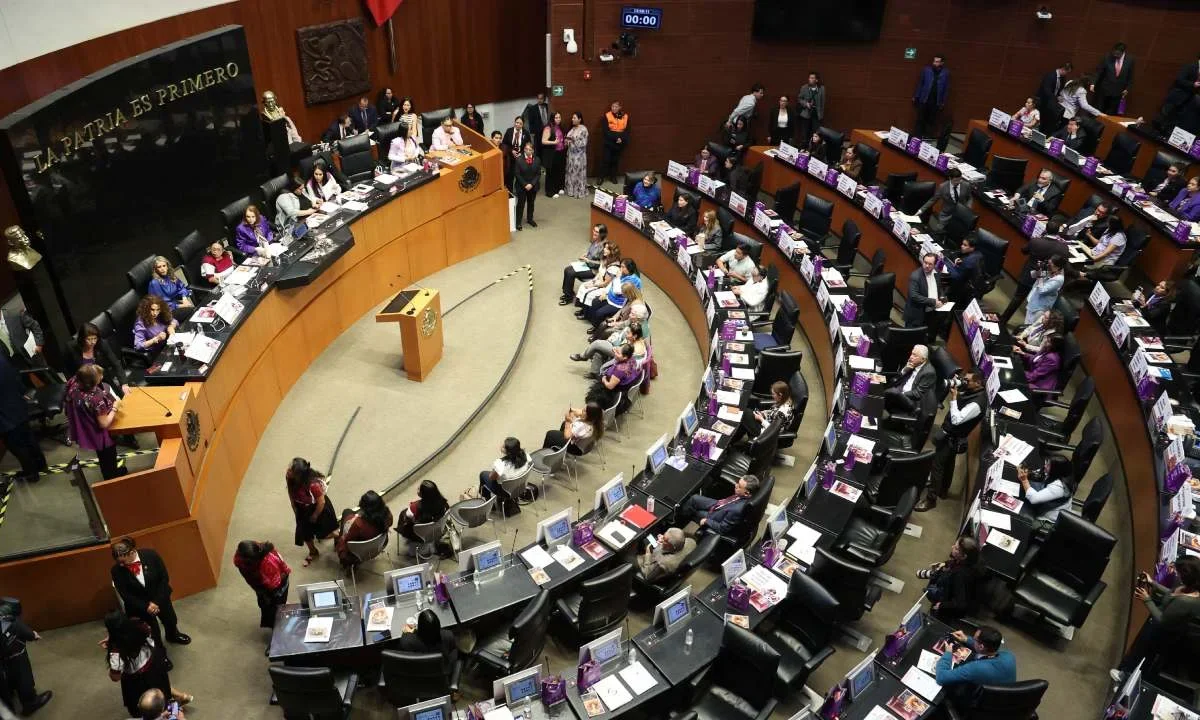 Turnan el Plan B en materia electoral a las Comisiones del Senado.