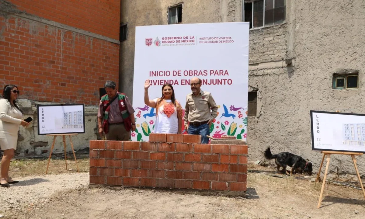 Anuncia Brugada construcción de 4 mil 500 viviendas en Centro Histórico