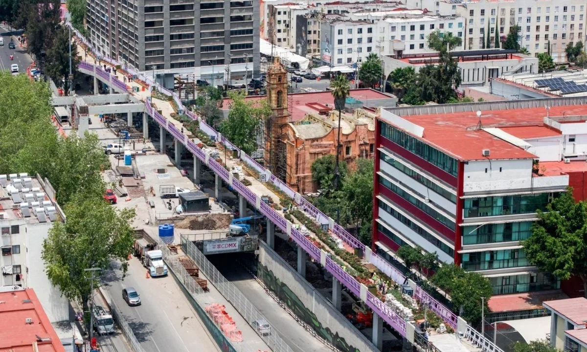 Calzada elevada de Tlalpan concluirá el 31 de mayo