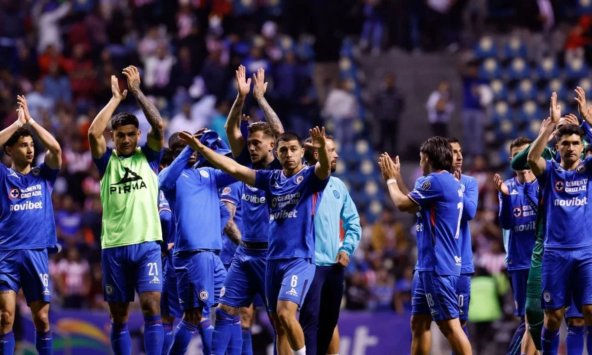 Cruz Azul recupera la cima del ranking de Concacaf