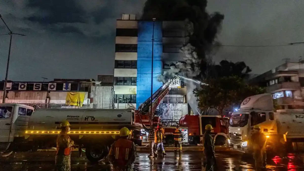 incendio en Mercado de Sonora