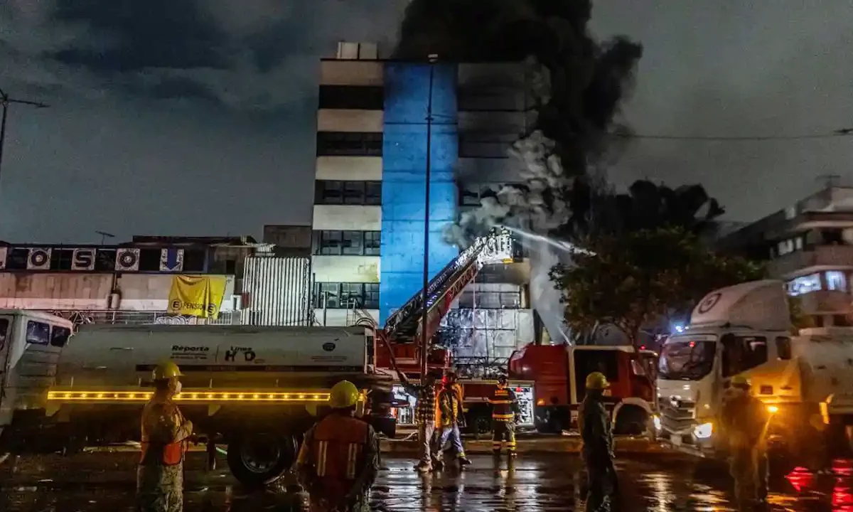 incendio en Mercado de Sonora