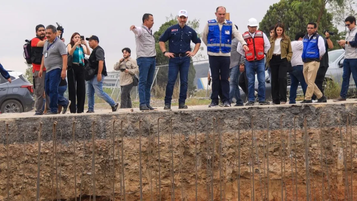 El alcalde de Monterrey, Adrián de la Garza, destacó la importancia de esta obras para toda la comunidad; así avanza.