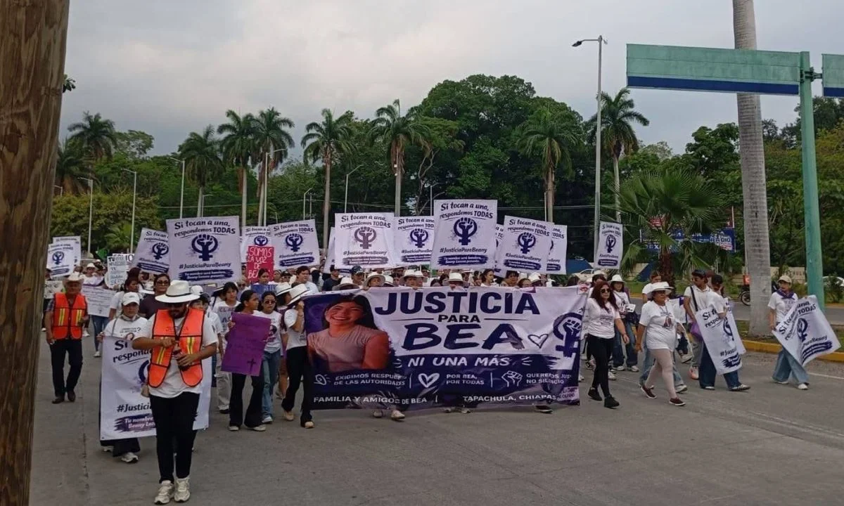 El feminicidio de Beany Guadalupe Lozano García, una joven de 18 años, ha generado indignación en la región de Chiapas; esto sucedió.