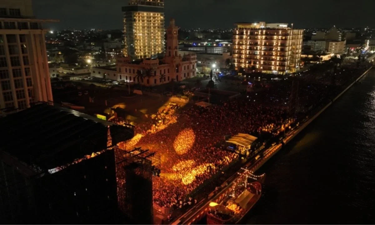 Con la presencia de más de 130 mil personas, el ‘Festival Puerto Sonoro’ rompió récord de asistencia en el estado de Veracruz.
