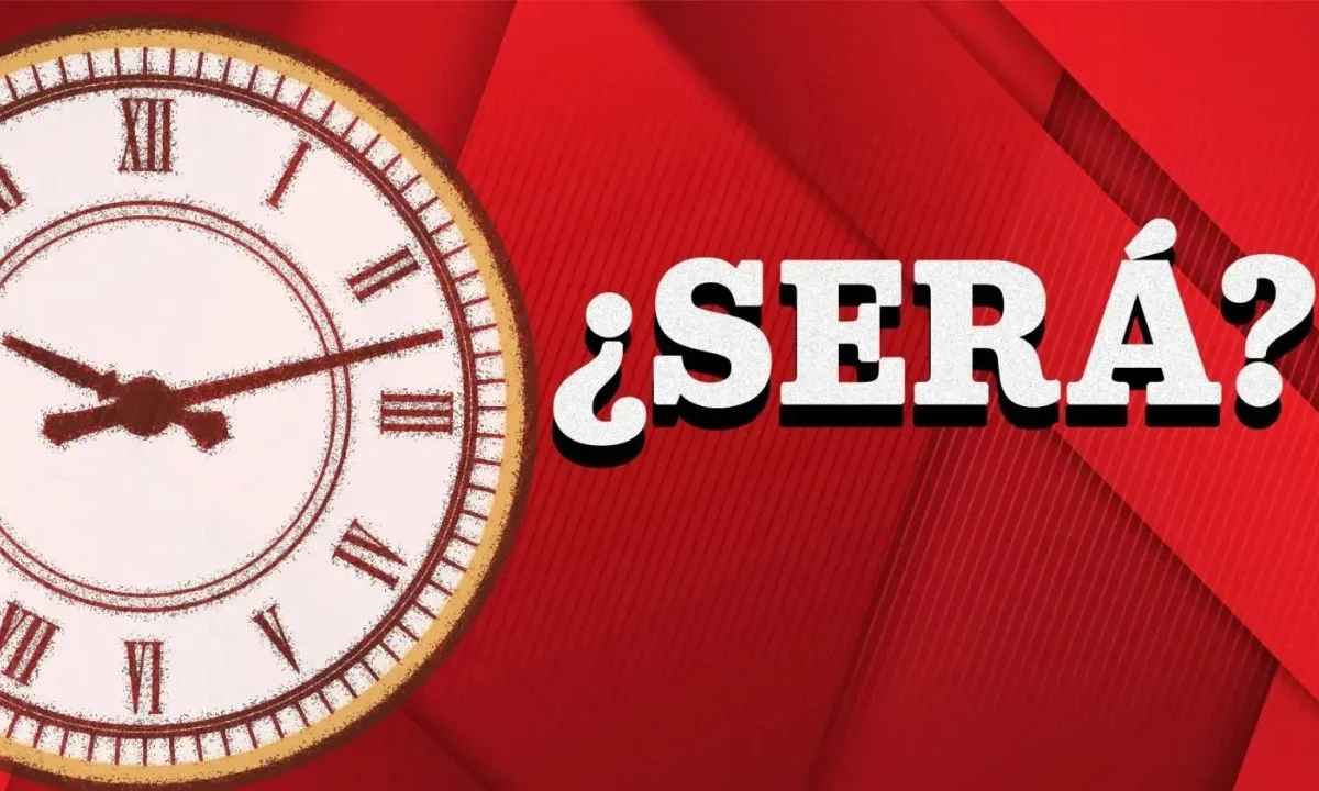 ¿será?