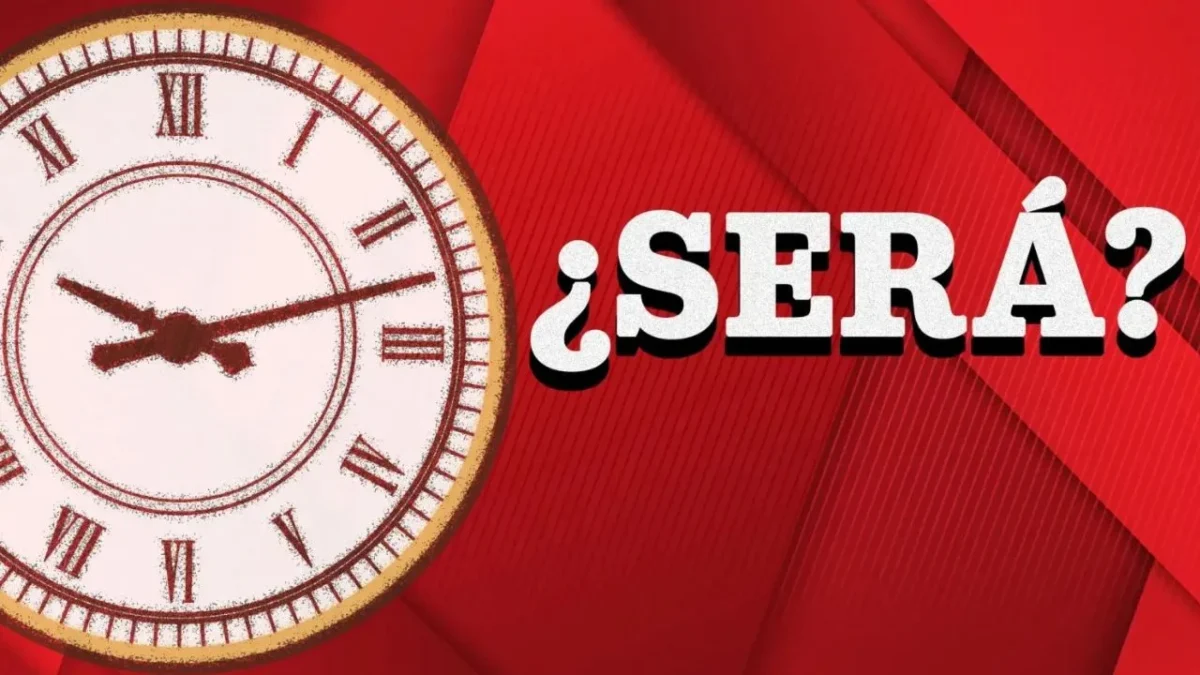 ¿Será?