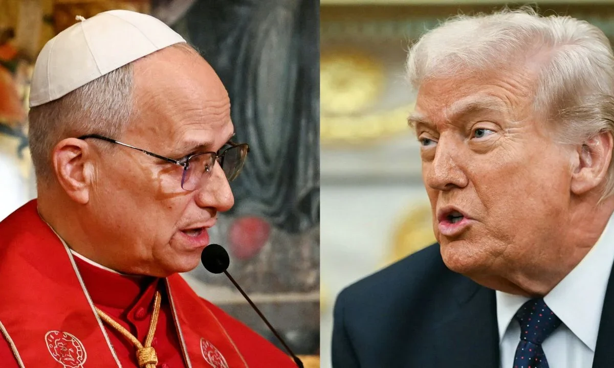 El presidente de Estados Unidos, Donald Trump, continuó con las críticas contra el Papa León XIV, y lo calificó como una persona débil.