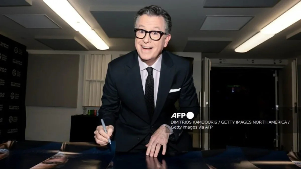 El adiós definitivo de Stephen Colbert, 'se va para siempre a la Tierra Media' El adiós definitivo de Stephen Colbert, 'se va para siempre a la Tierra Media'
