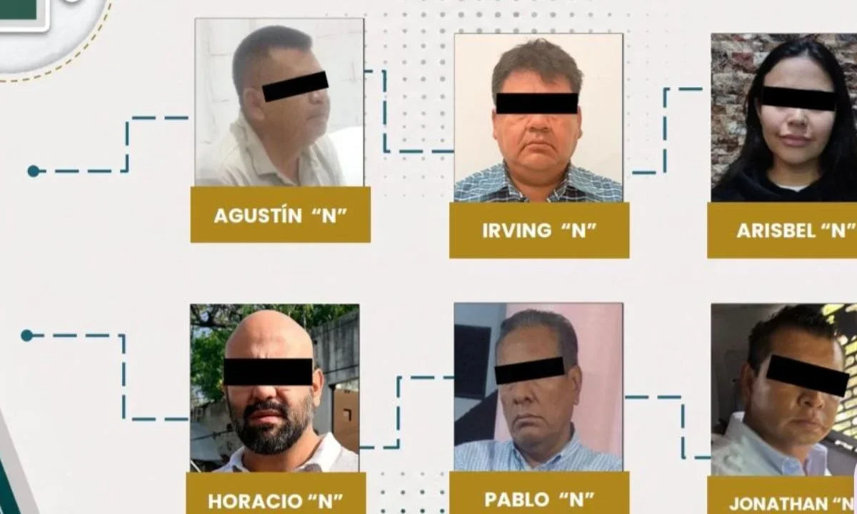 Omar García Harfuch reveló la detención de alcaldes, exalcaldes, exfuncionarios públicos y funcionarios públicos presuntamente relacionados con el Cártel de Sinaloa.
