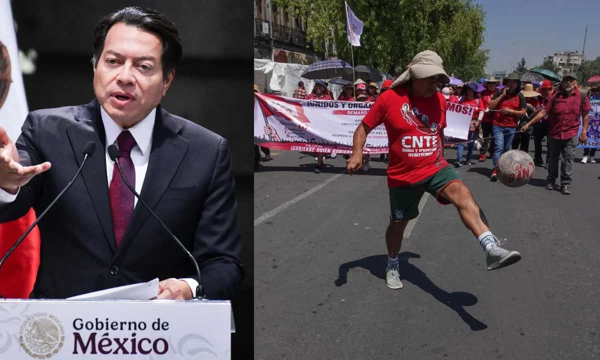 Para Mario Delgado, titular de la SEP, no hay necesidad de que la CNTE concrete el paro de labores con el que han amagado en el marco del Mundial de fútbol.