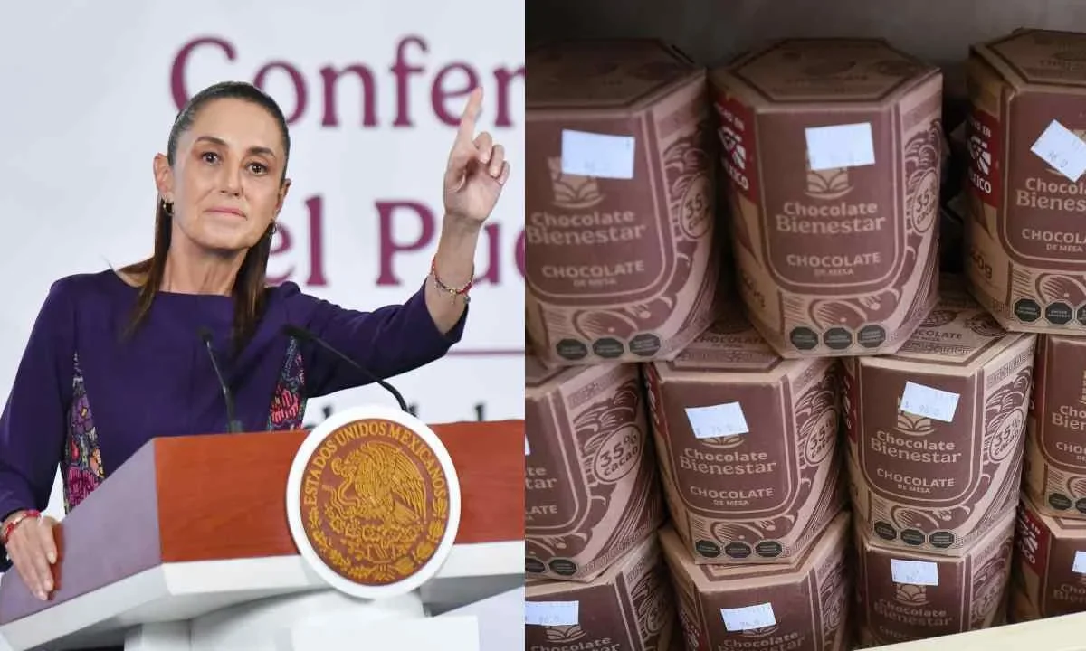 El Chocolate del Bienestar será exportado a Europa, informó la presidenta Claudia Sheinbaum.