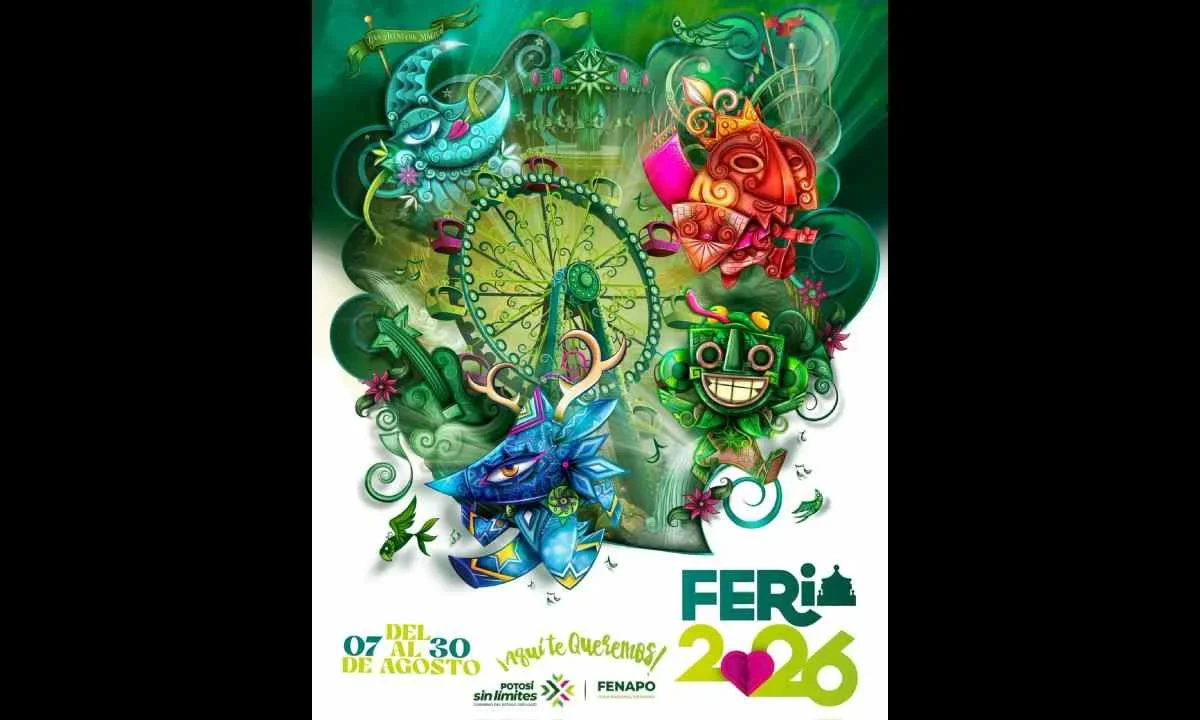 La Feria Nacional Potosina (Fenapo) presentó la imagen oficial de su edición 2026.