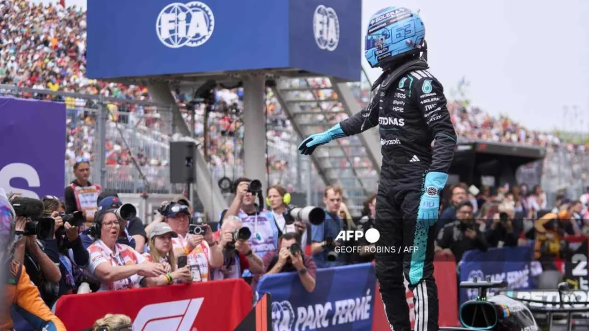 El británico George Russell se impuso en la carrera sprint del Gran Premio de Canadá.