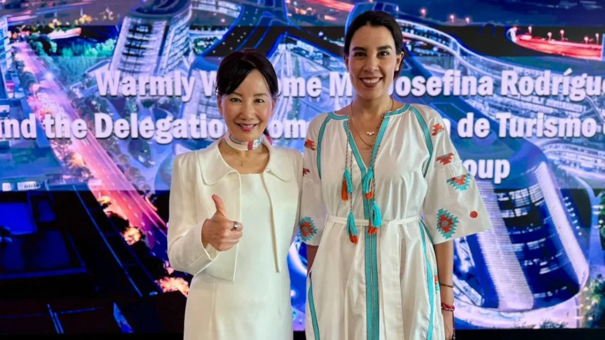 Josefina Rodríguez Zamora, secretaria de Turismo, busca fortalecer la promoción turística de México en China.