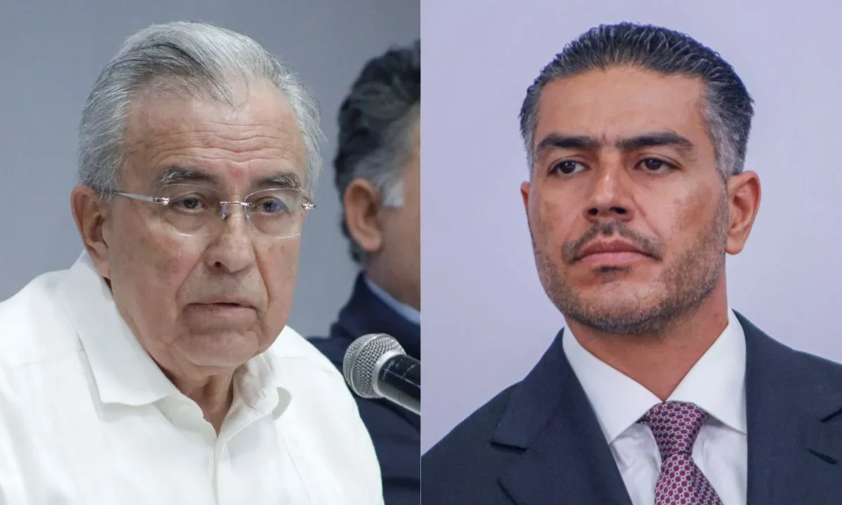 Rubén Rocha Moya, gobernador de Sinaloa con licencia, continúa en la entidad, así lo afirmó Omar García Harfuch.