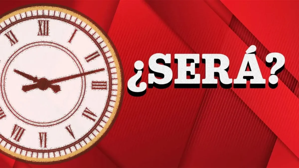 ¿será?