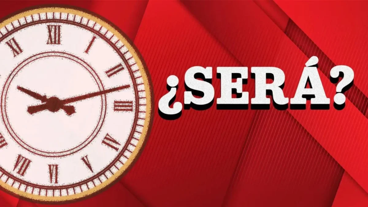 ¿será?