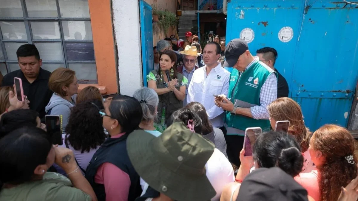 Luego de la tormenta atípica que dejó afectaciones, la alcaldía Cuajimalpa y el Gobierno de la capital implementaron un operativo.