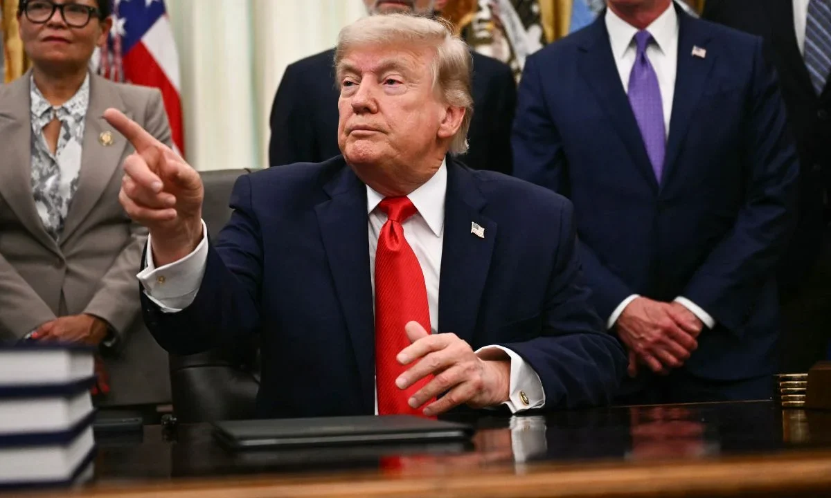 Donald Trump organiza una pelea de Ultimate Fighting Championship (UFC) en los jardines de la Casa Blanca para celebrar su cumpleaños 80.
