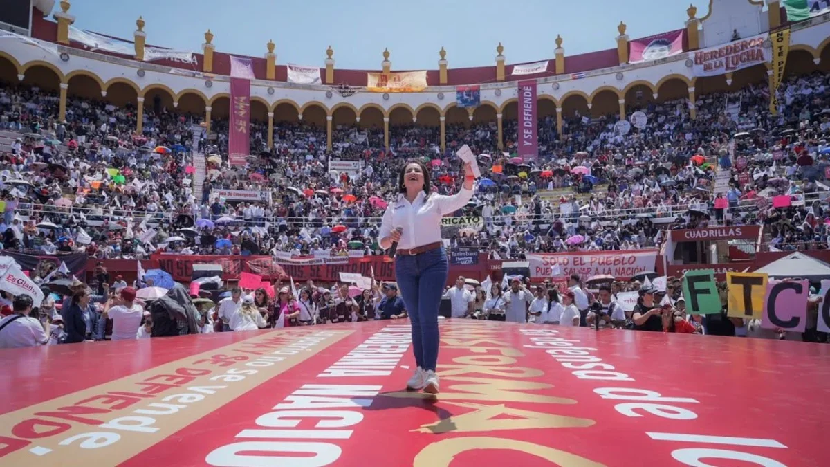 Más de 12 mil michoacanos sellaron con la morenista Gladyz Butanda compromiso con la soberanía nacional rumbo al 2027.