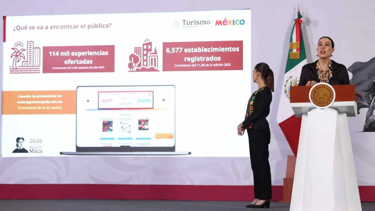 La Secretaría de Turismo (Sectur) dio a conocer la puesta en marcha la segunda edición de "La Gran Escapada".